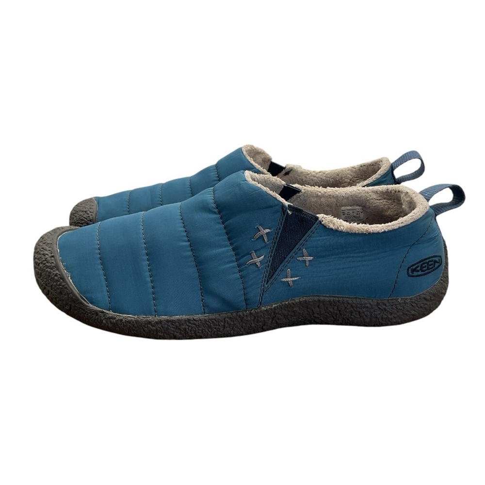 KEEN Howser II slippers Quilted Slip-On Indoor/Blue Size 9.5 M - Picture 4 of 10